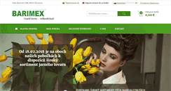 Desktop Screenshot of barimex.sk